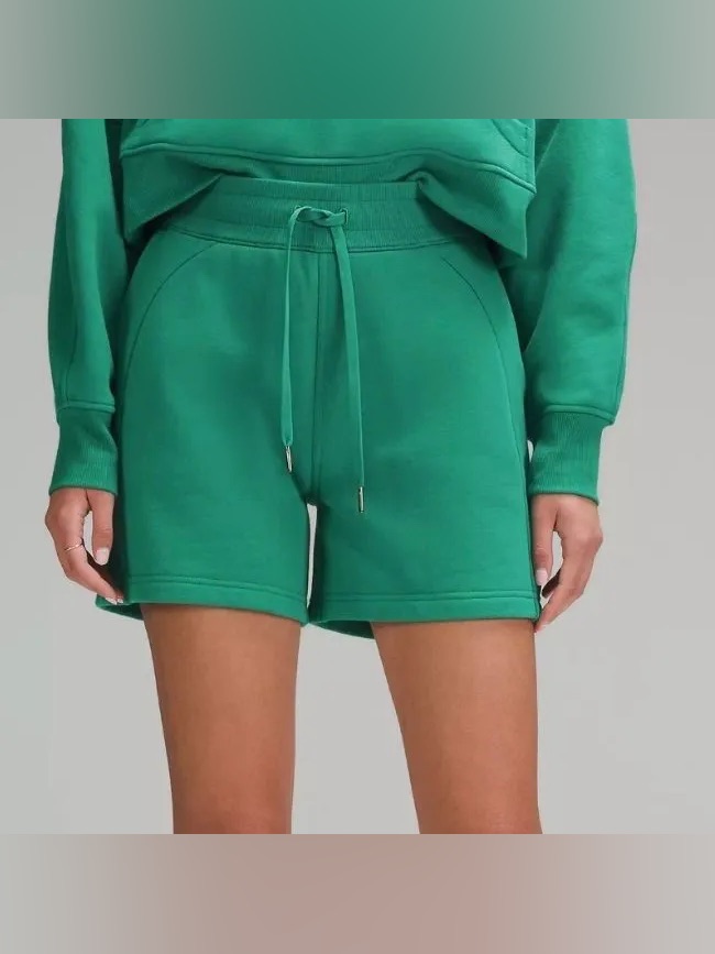 Lululemon Athletica Green Athletic Drawstring Shorts